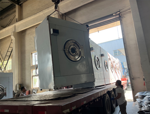 高溫持續(xù)不斷，海鑫機電工業(yè)洗衣機廠家炎炎夏日搶發(fā)貨